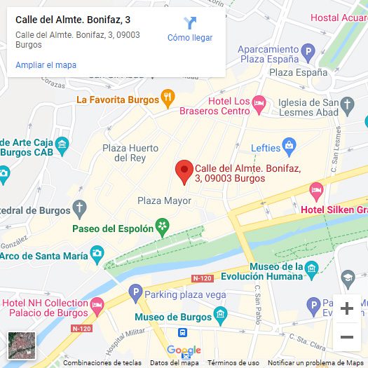 Eurokonzern ubicación mapa Burgos