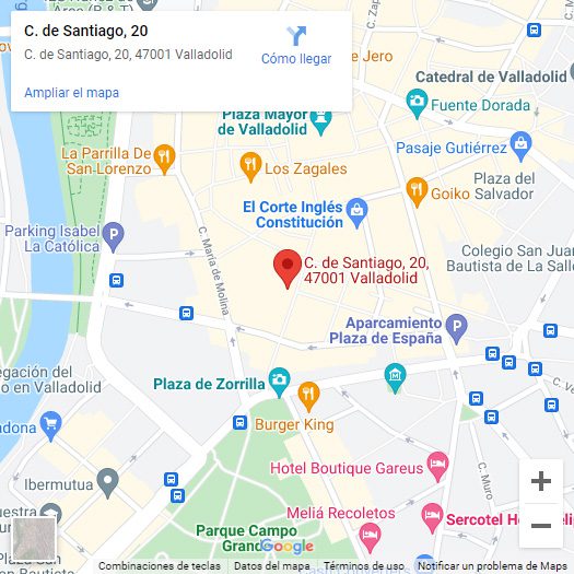 Eurokonzern ubicación mapa Valladolid